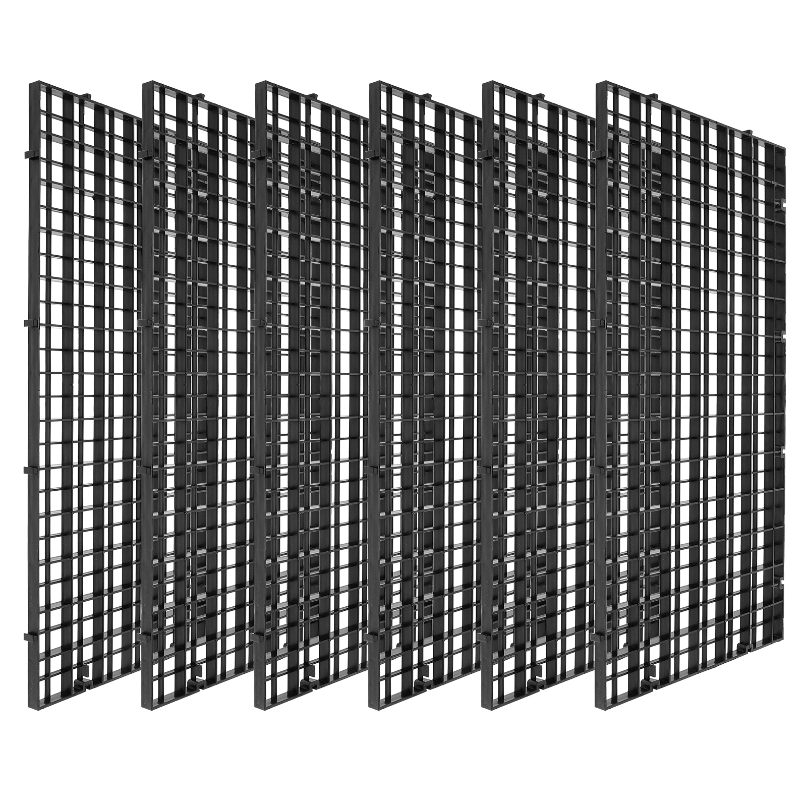 Aquarium Fish Net - 6pcs Bottom Filter Grid Plate Aquarium