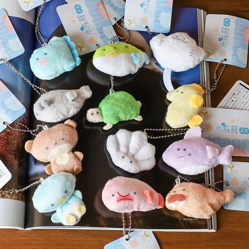 Aquarium Fish Keeping - Creative Cartoon Aquarium Plushies Pendant Stuffed