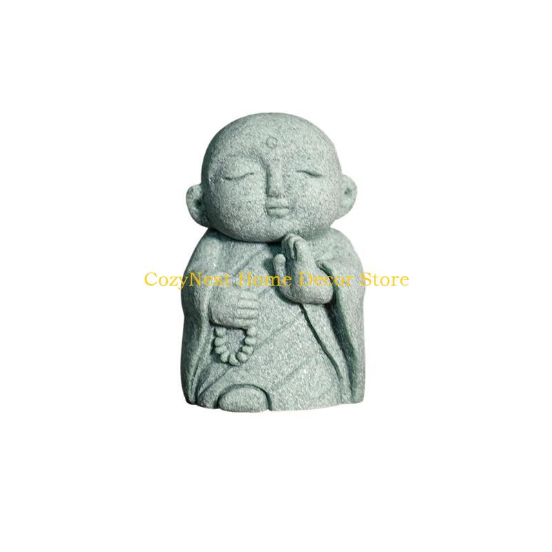 Fish Toys For Aquarium - 92MF Aquariums Handicrafts Monk Figurine Crafts
