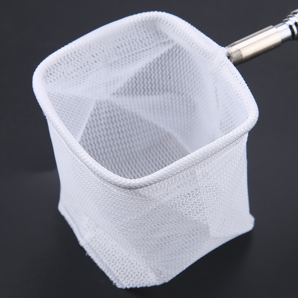Aquarium Fish Net - Stainless Steel Handle Extendable Telescopic Net