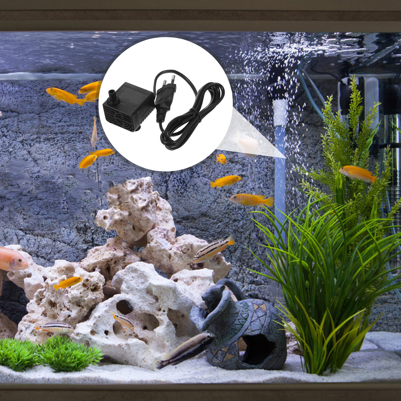 Aquarium Fish Rate - Ac 220V 5W Submersible Water Pump