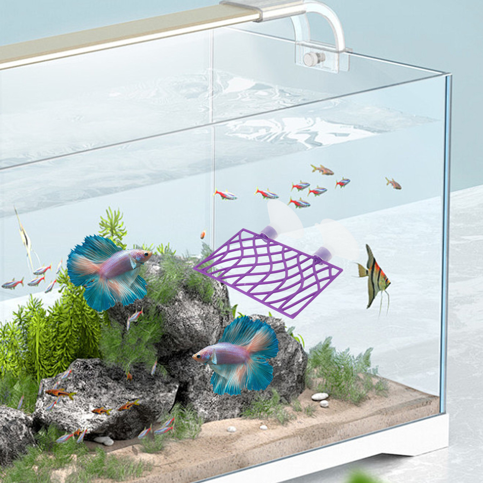 1Set Fish Tank Decor Cave Uniq - Aquarium Fish Unique ulasan dan harga