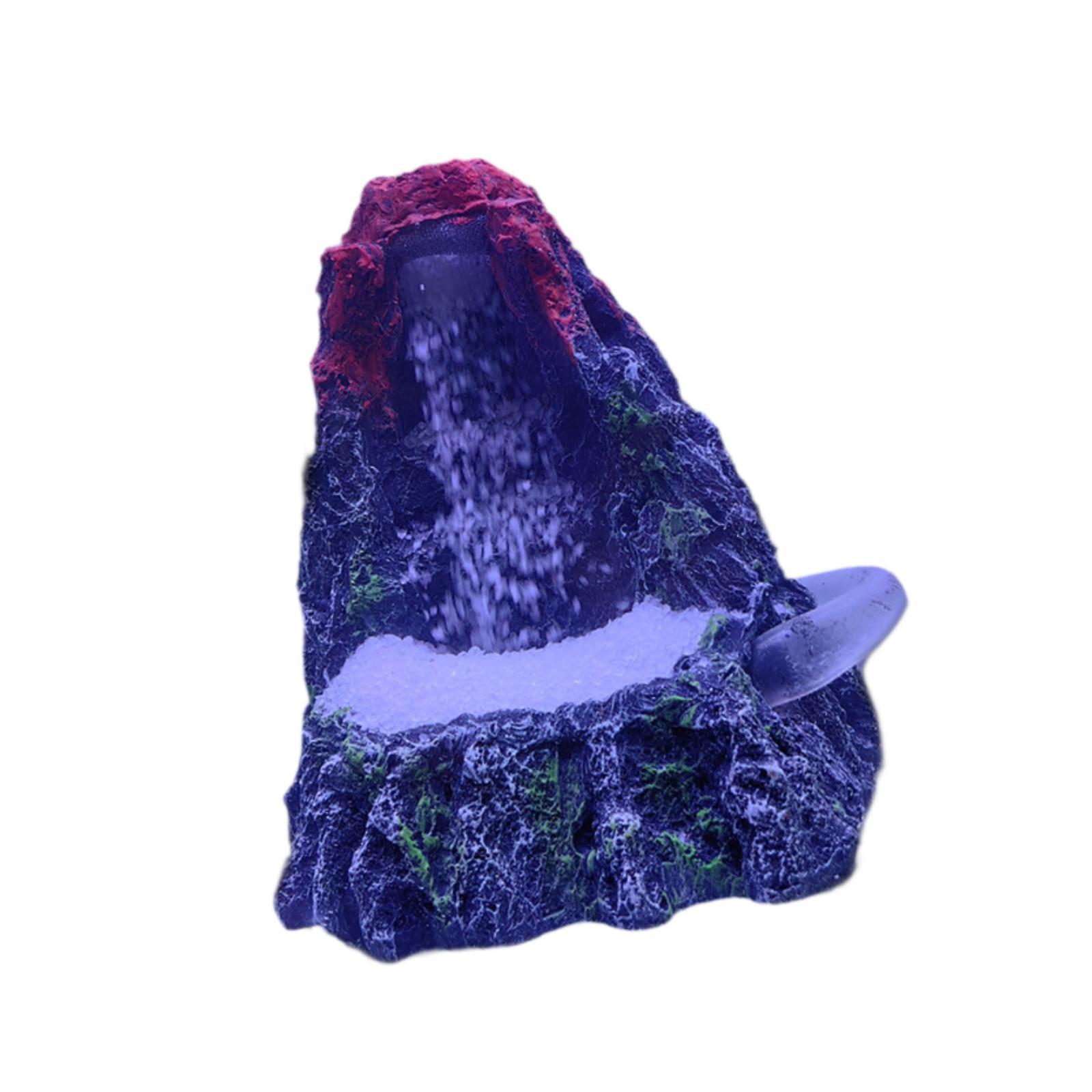 Aquarium Volcano Ornament Prop - Aquarium Fish Unique ulasan dan harga