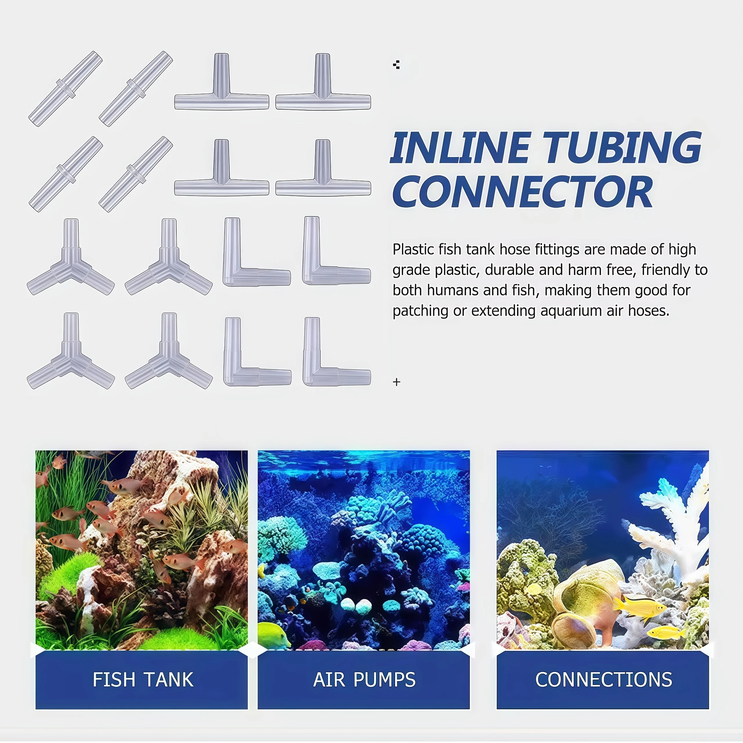 20/40Pcs Aquarium Air Pump Con - Aquarium Fish Unique ulasan dan harga