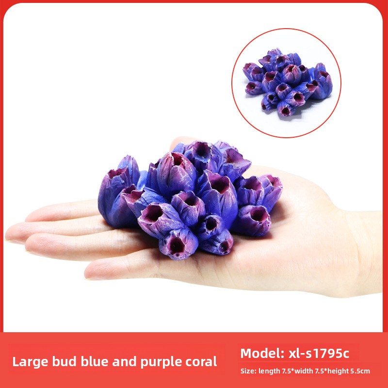 SYSENCIAGA Artificial Flower B - Aquarium Fish Unique ulasan dan harga