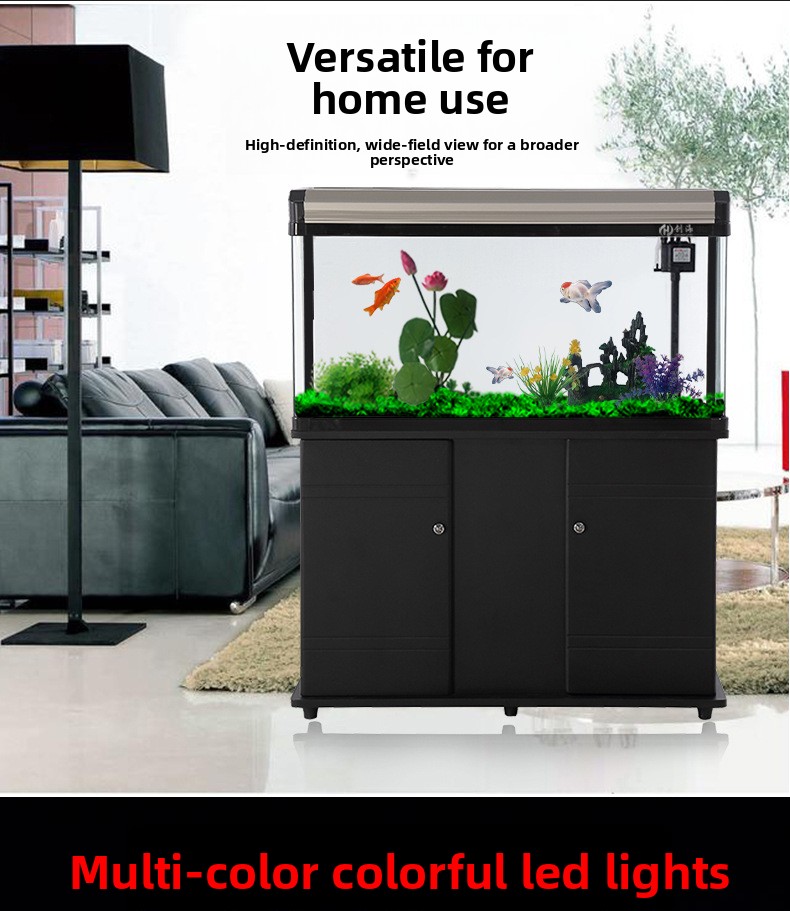 Medium-Large Glass Ecological  - Fish Toy In Aquarium ulasan dan harga