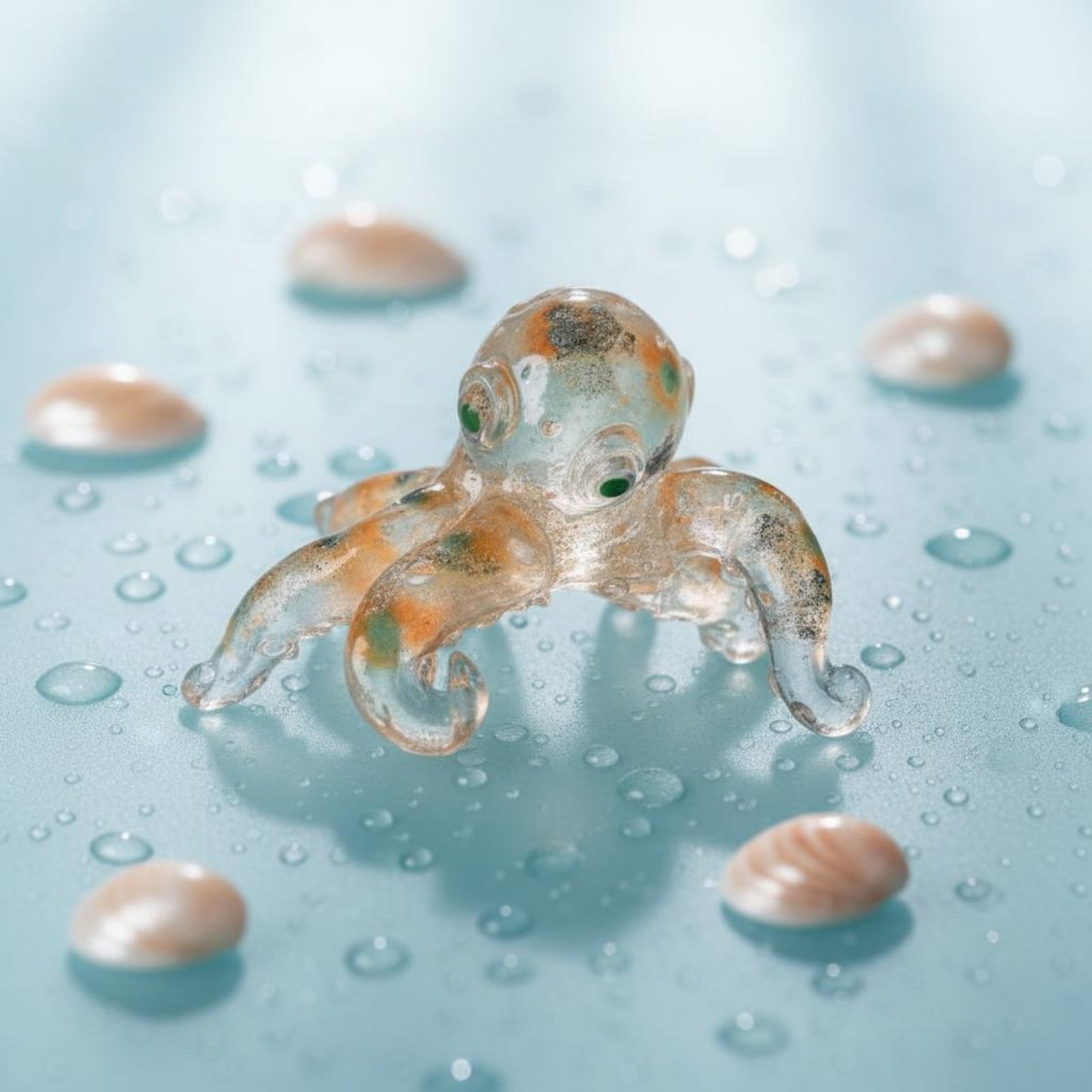 Resin Cephalopod Decor Handmad - Aquarium Fish Unique ulasan dan harga