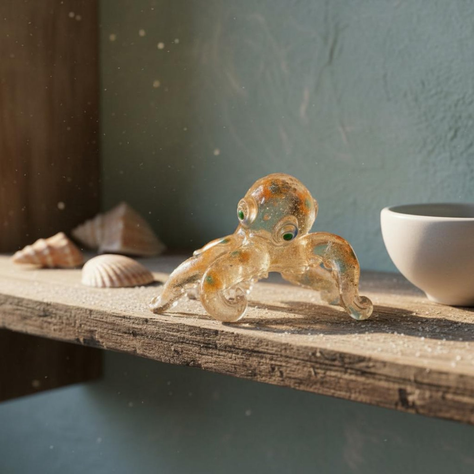 Resin Cephalopod Decor Handmad - Aquarium Fish Unique ulasan dan harga