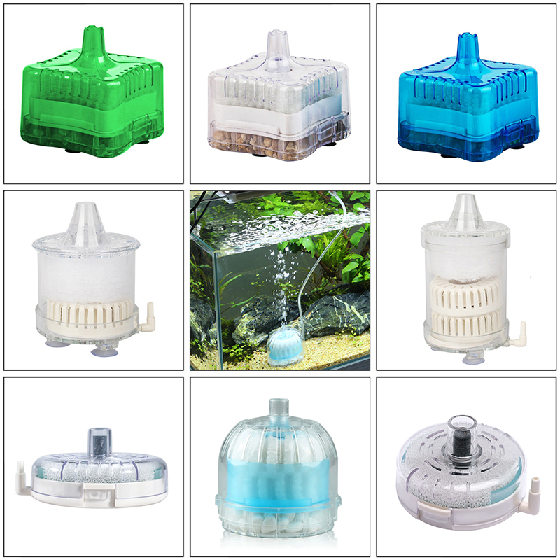 Mini Aquarium Spong Filter Air - Box Fish In Aquarium ulasan dan harga