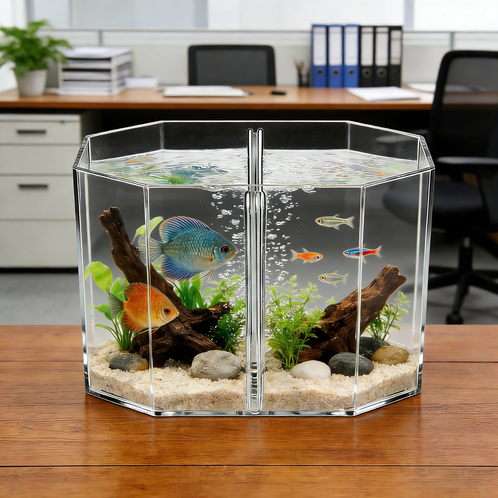 Transparent Fish Isolation Bre - Fish Toy In Aquarium ulasan dan harga