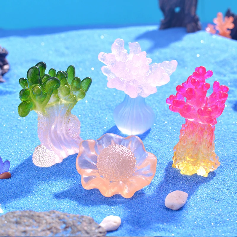 Marine Luminous Coral Micro La - Fish Toys For Aquarium ulasan dan harga