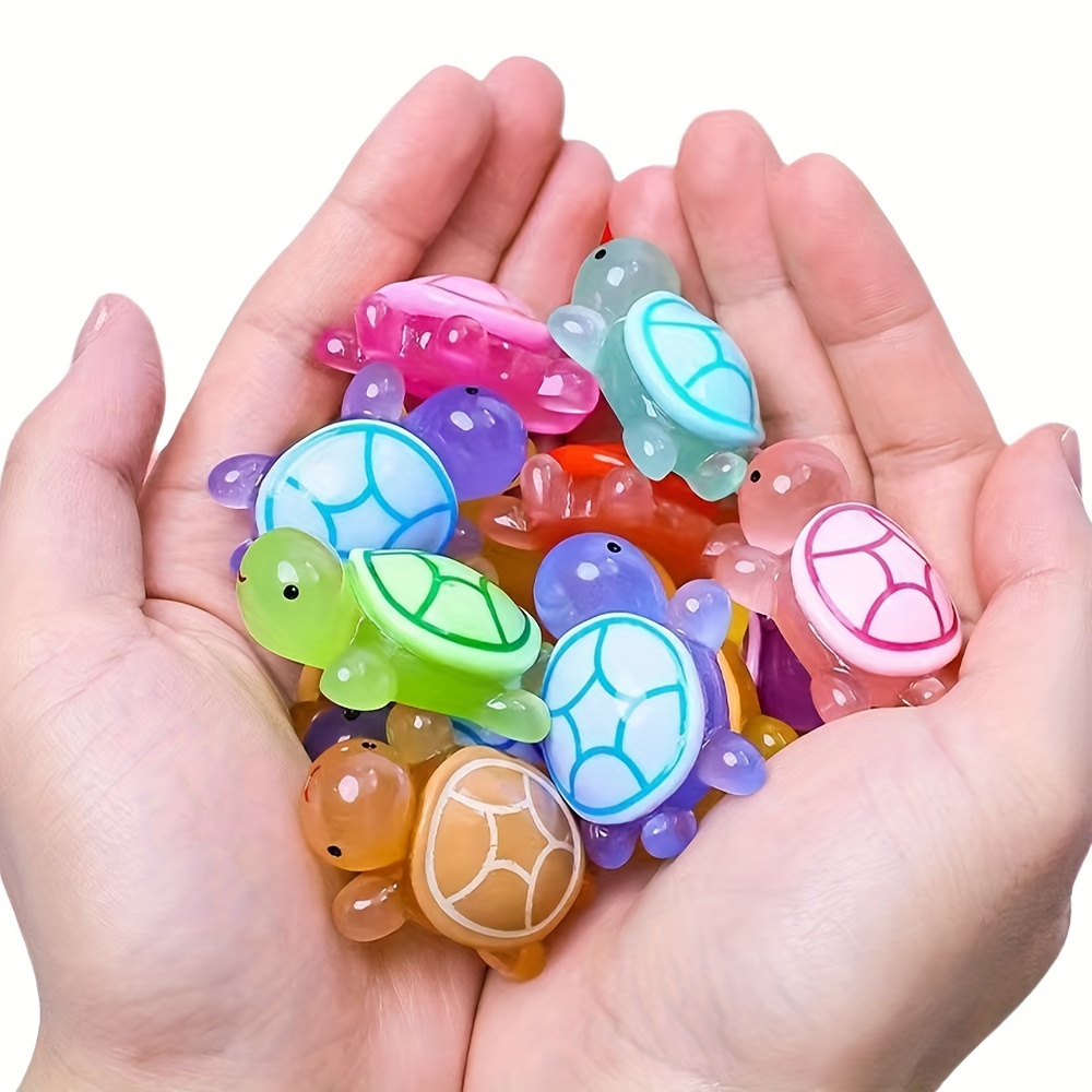 1-20pcs Mini Luminous Turtle H - Aquarium Fish Names ulasan dan harga