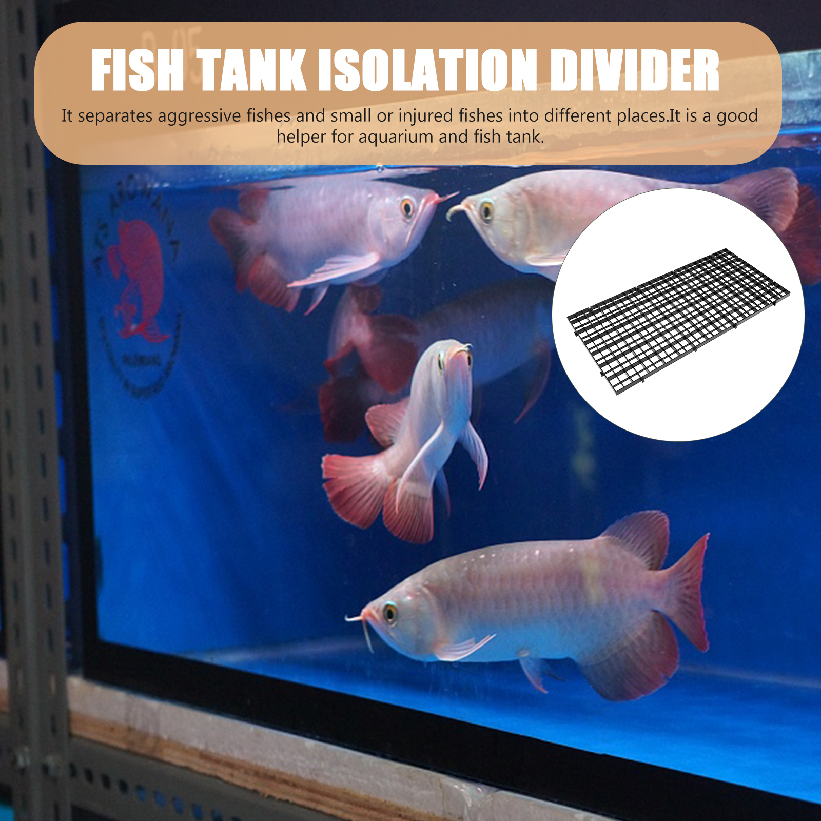 6pcs Bottom Filter Grid Plate  - Aquarium Fish Net ulasan dan harga
