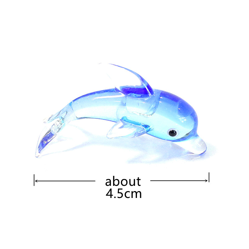Murano Glass Dolphin Miniature - Aquarium Fish Names ulasan dan harga