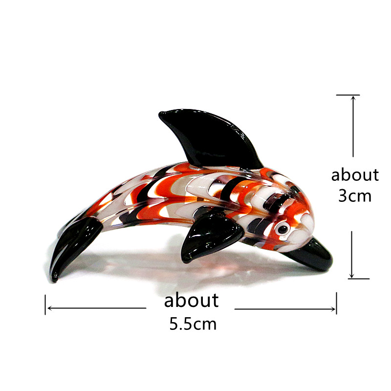 Murano Glass Dolphin Miniature - Aquarium Fish Names ulasan dan harga