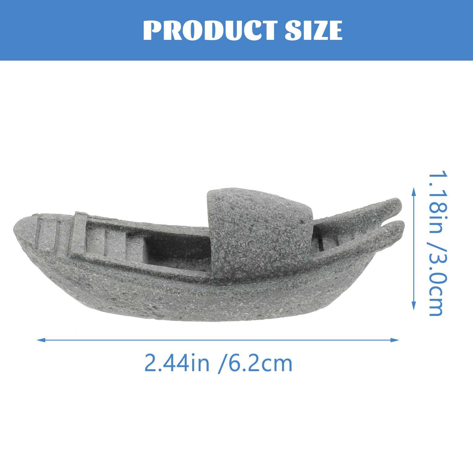 Simulation Boat Decor Aquarium - Aquarium Fish Unique ulasan dan harga