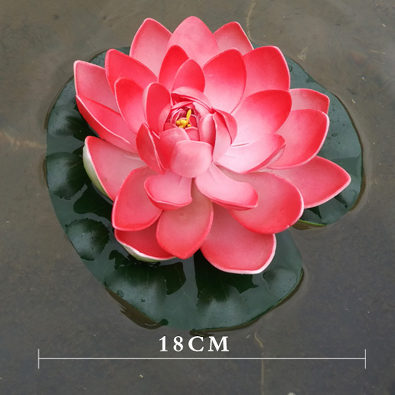 10cm/18cm Artificial Lotus Fak - Aquarium Fish Names ulasan dan harga