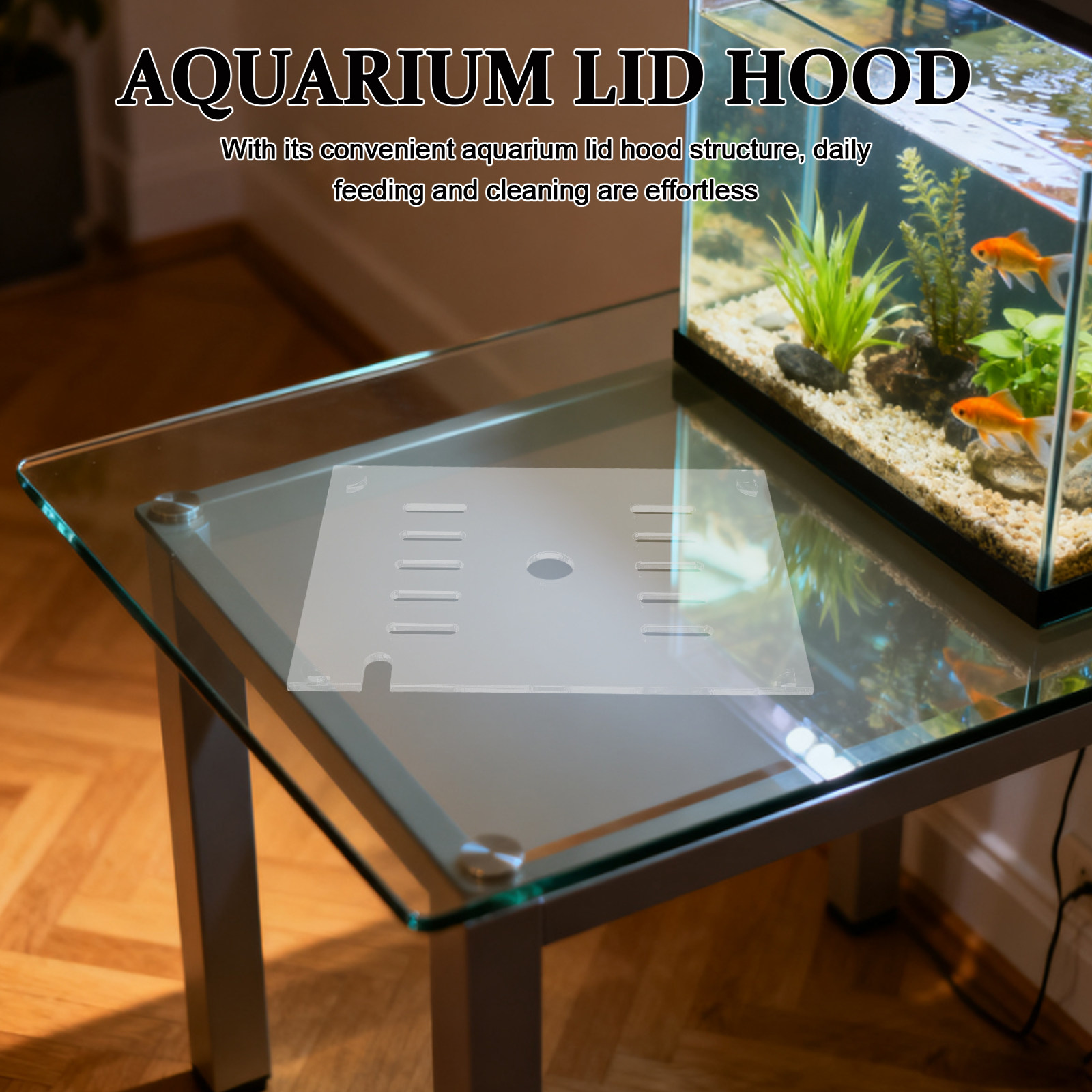 Fish Tank Transparent Cover 7. - Fish Toy In Aquarium ulasan dan harga
