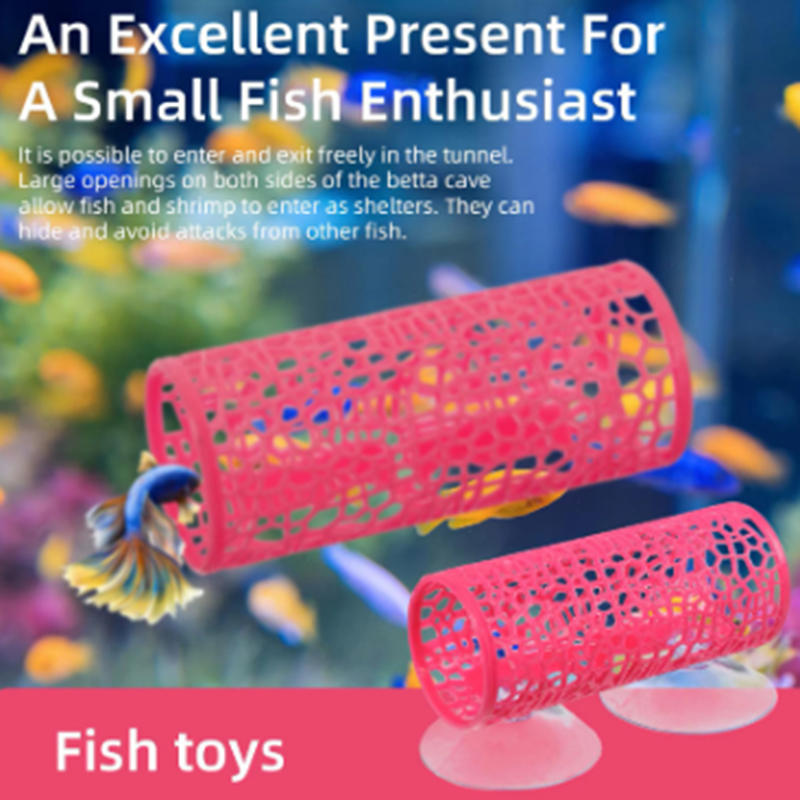Aquarium Fish Tunnel Toys Bett - Fish Toys For Aquarium ulasan dan harga