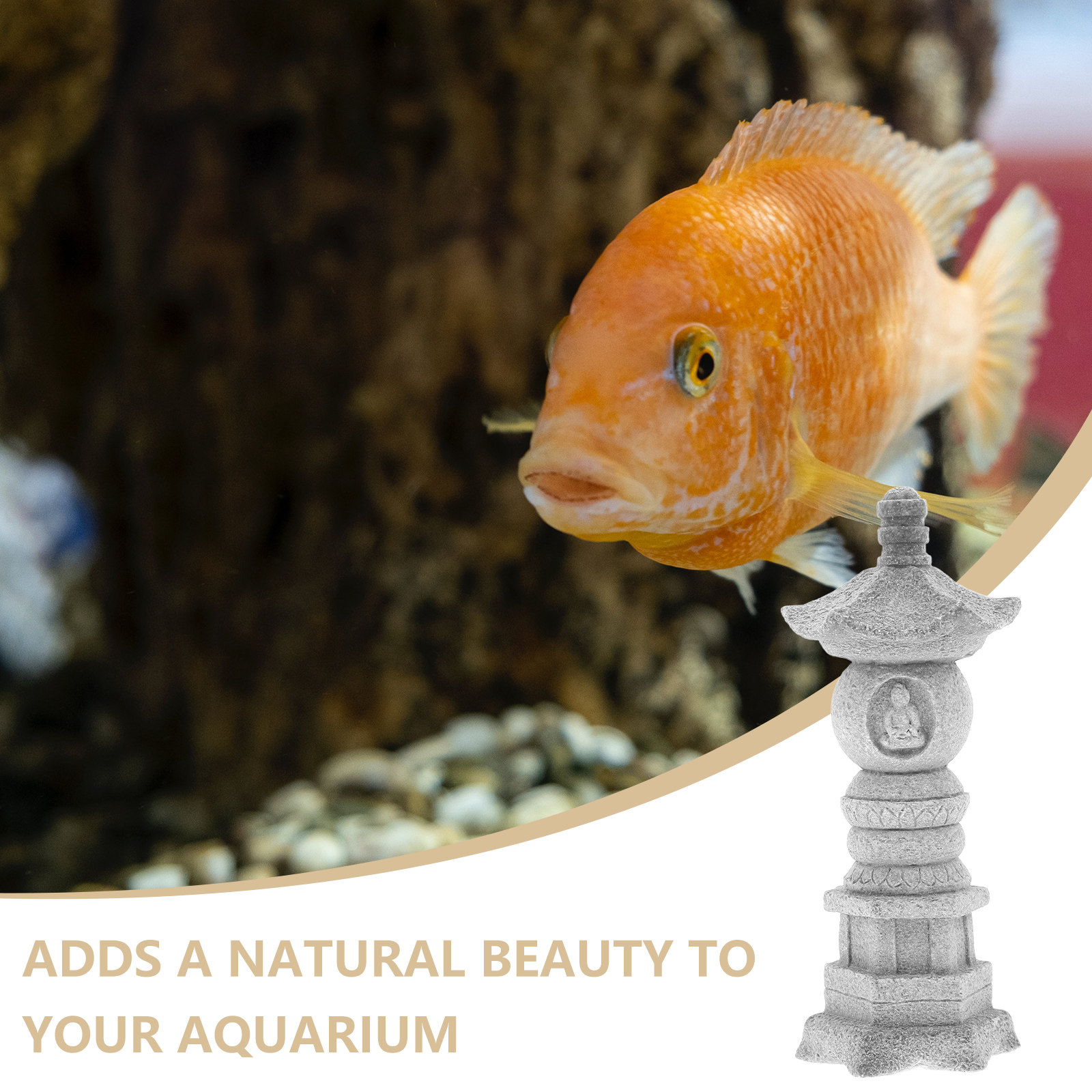 Miniature Pavilion Fish Tank D - Aquarium Fish Unique ulasan dan harga