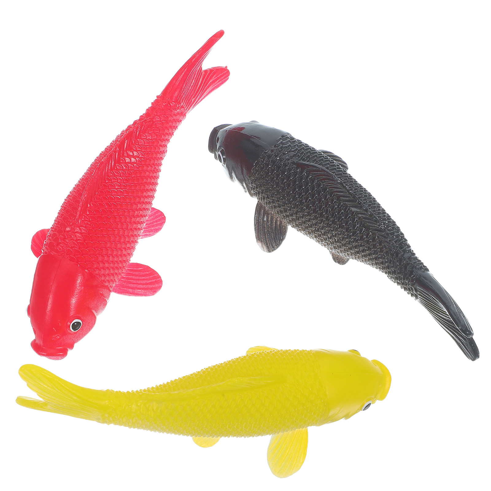 3pcs Fish Crafts Toys Realisti - Fish Toys For Aquarium ulasan dan harga