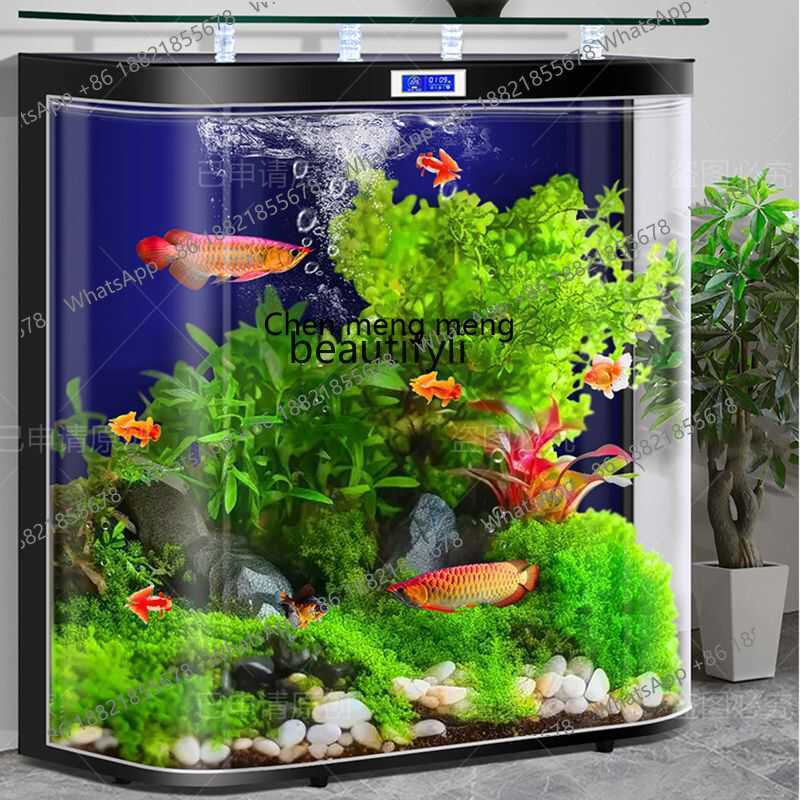 X  New Glass Fish Tank Living  - Xchange Aquarium Fish ulasan dan harga