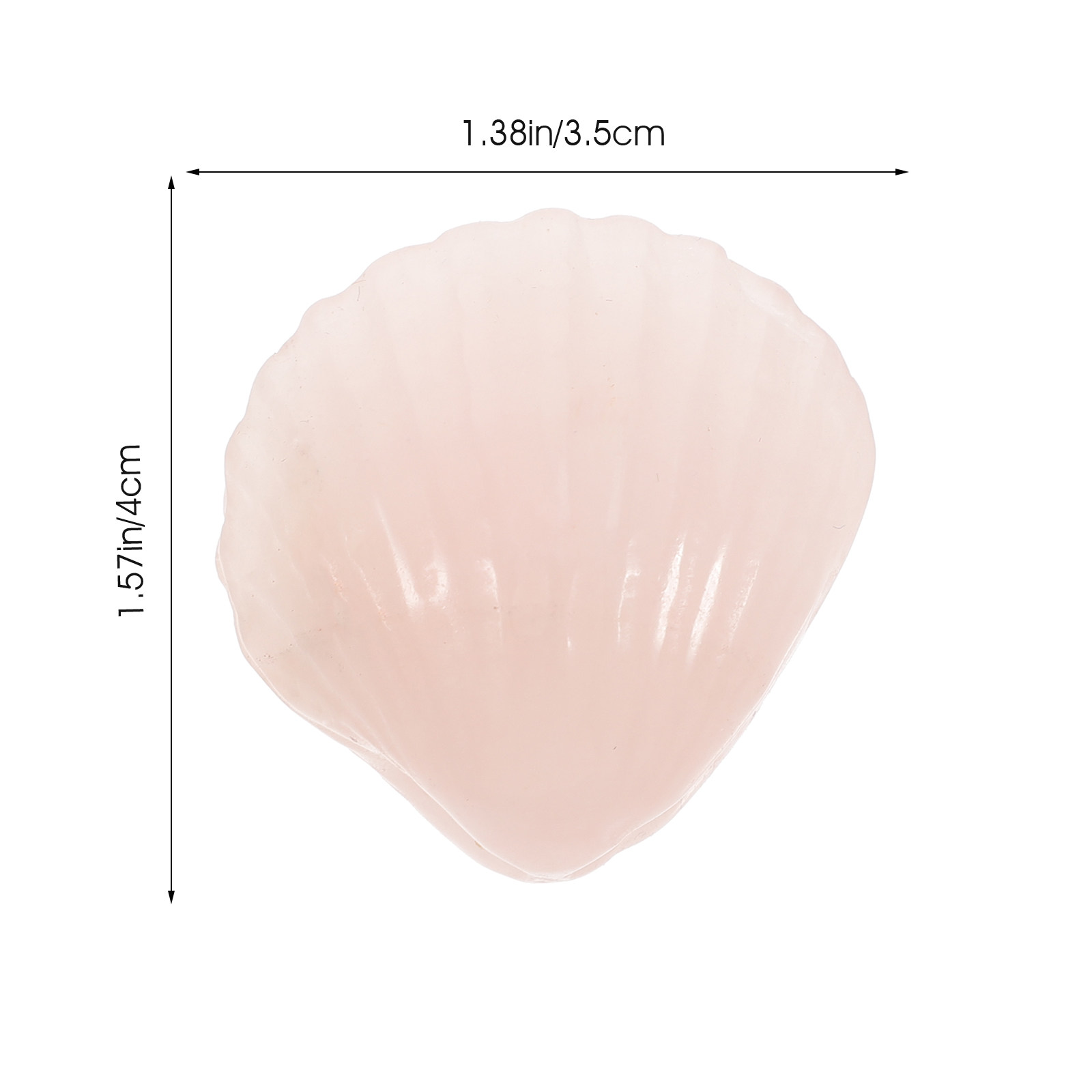Natural Pink Crystal Seashell  - Fish Toy In Aquarium ulasan dan harga