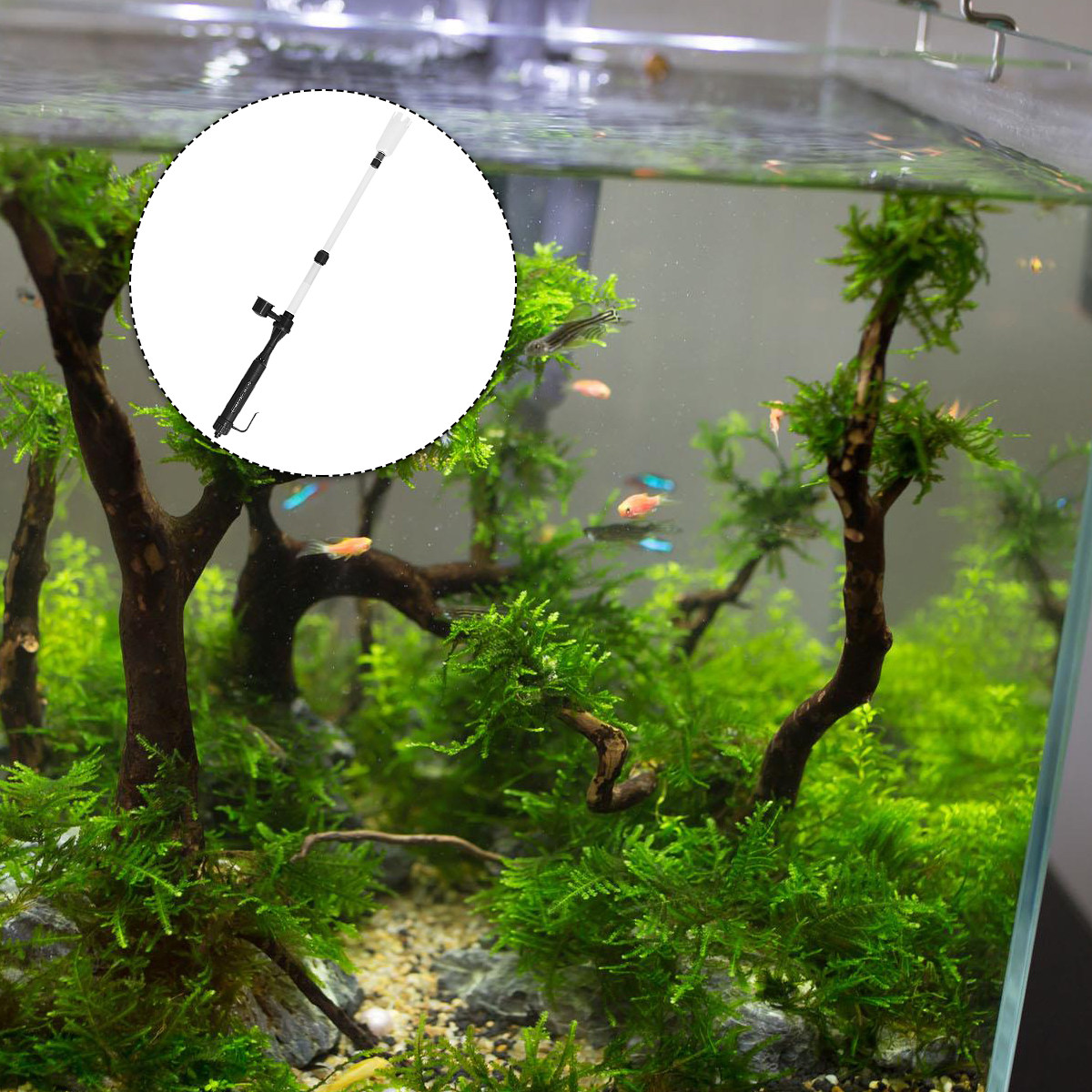 Aquarium Vacuum Gravel Cleaner - Aquarium Fish Rate ulasan dan harga