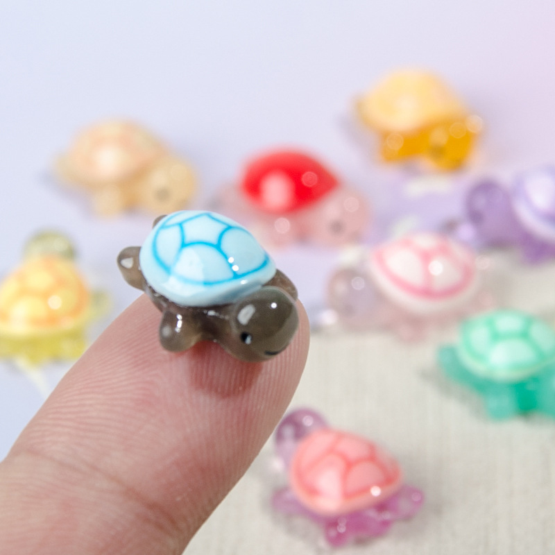 10Pcs Mini Luminous Turtle Hom - Aquarium Fish Names ulasan dan harga