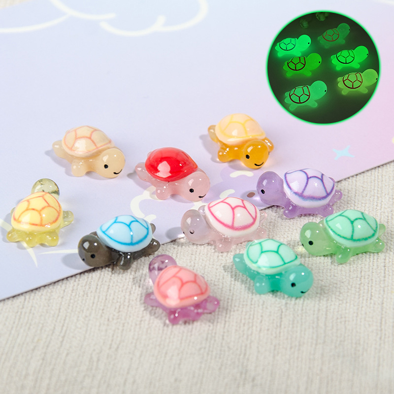 10Pcs Mini Luminous Turtle Hom - Aquarium Fish Names ulasan dan harga