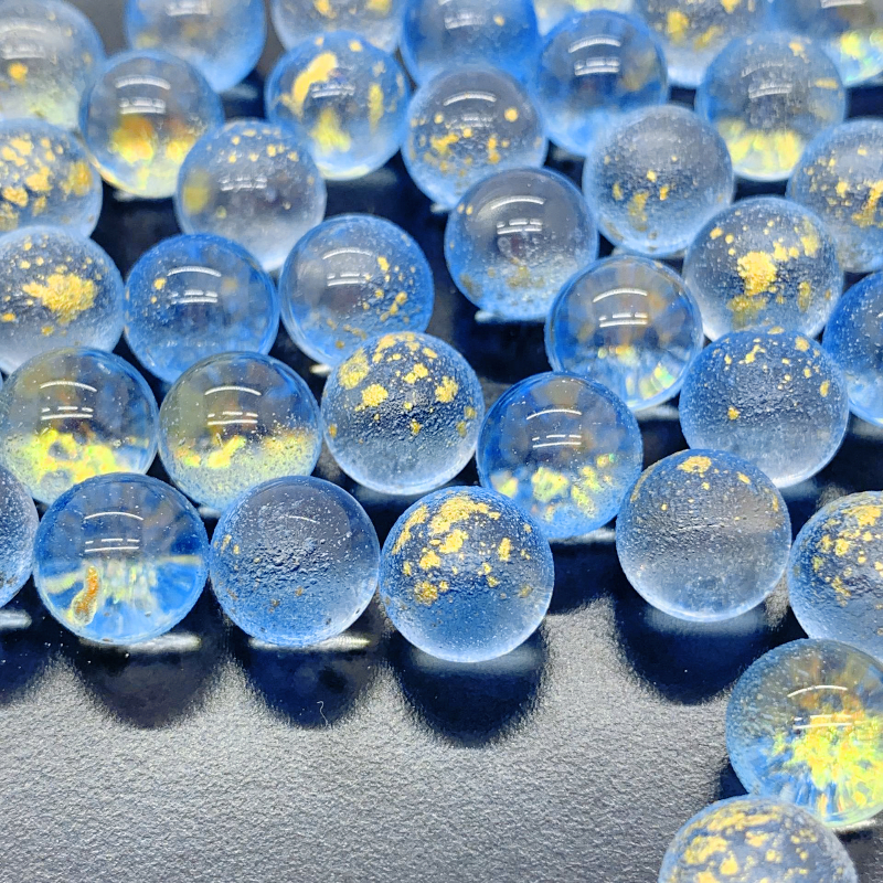 Glass Marbles Balls Charms Cle - Aquarium Fish Game ulasan dan harga