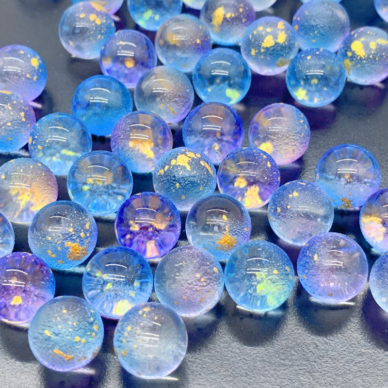 Glass Marbles Balls Charms Cle - Aquarium Fish Game ulasan dan harga