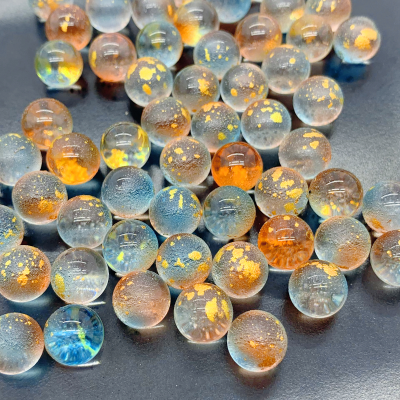 Glass Marbles Balls Charms Cle - Aquarium Fish Game ulasan dan harga