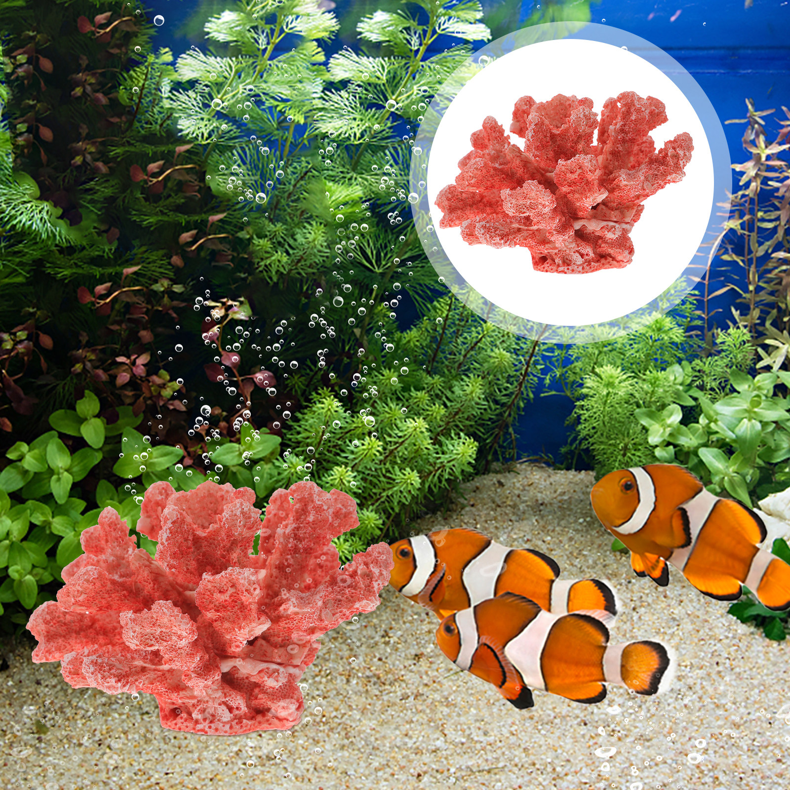 Resin Coral Decor for Aquarium - Aquarium Fish Beautiful ulasan dan harga