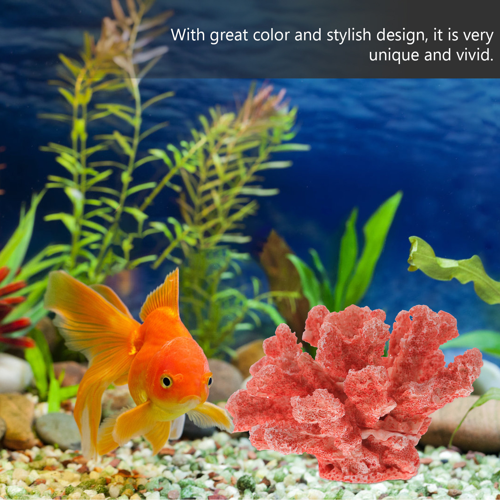 Resin Coral Decor for Aquarium - Aquarium Fish Beautiful ulasan dan harga