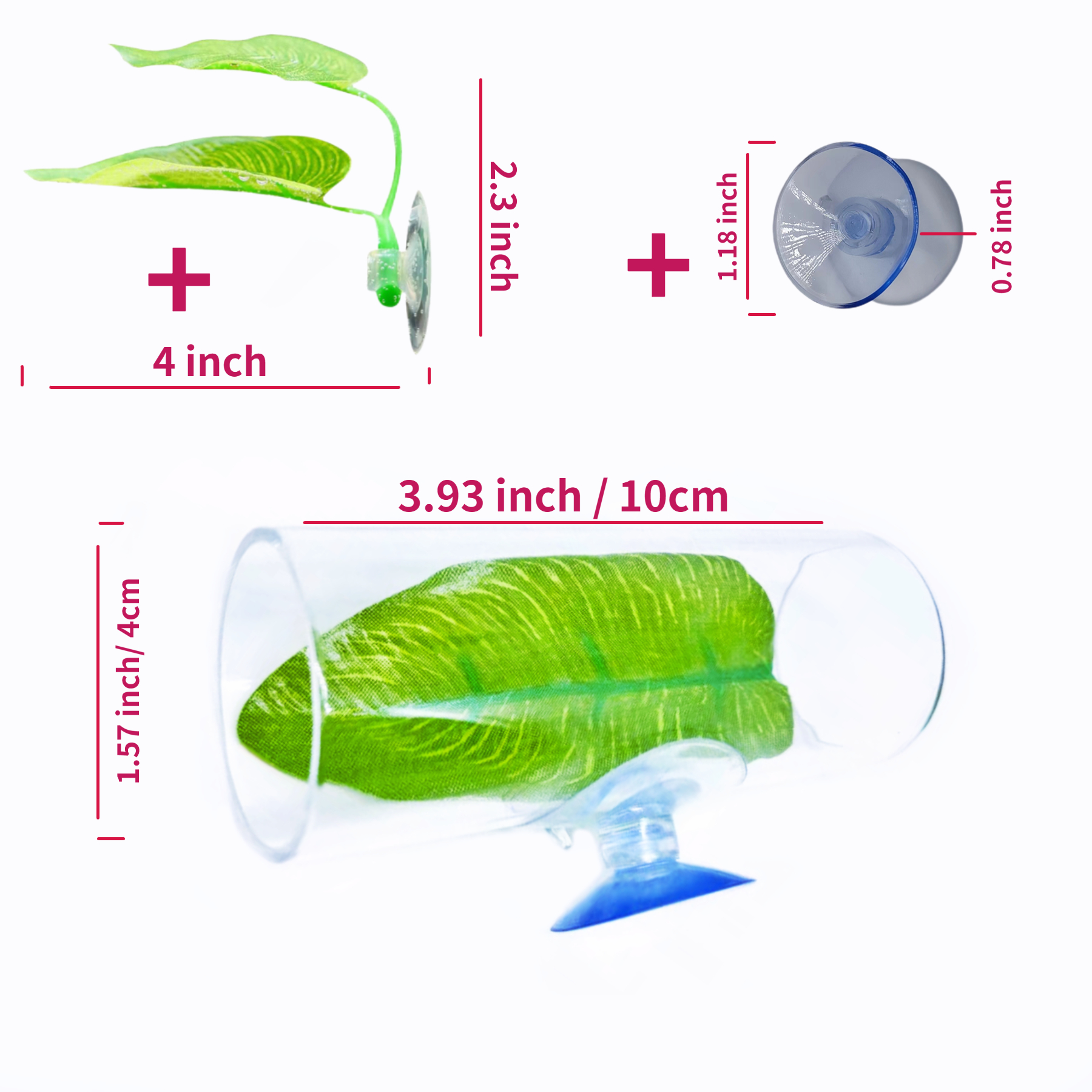 3Pcs Aquarium Betta Fish Acryl - Aquarium Fish Game ulasan dan harga