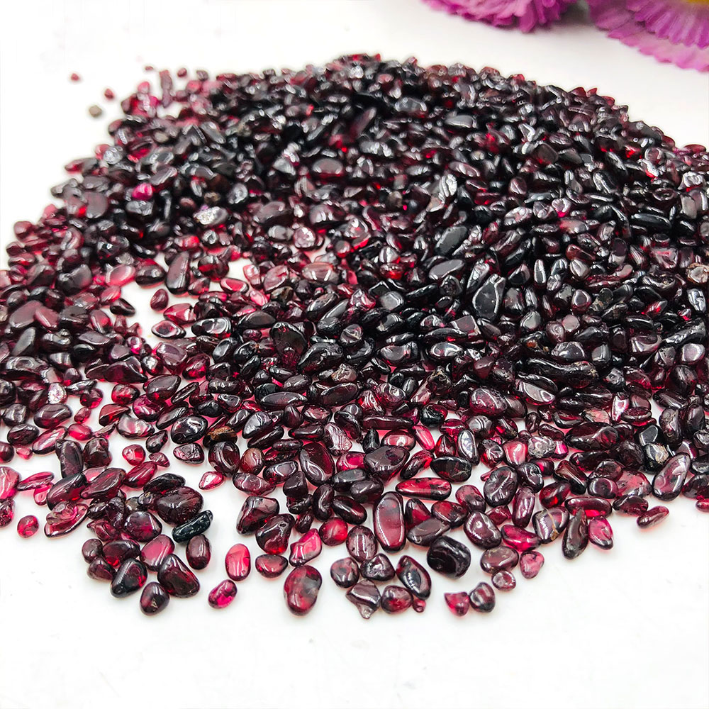 50g/Pack Lot Natural Red Garne - Aquarium Fish Names ulasan dan harga