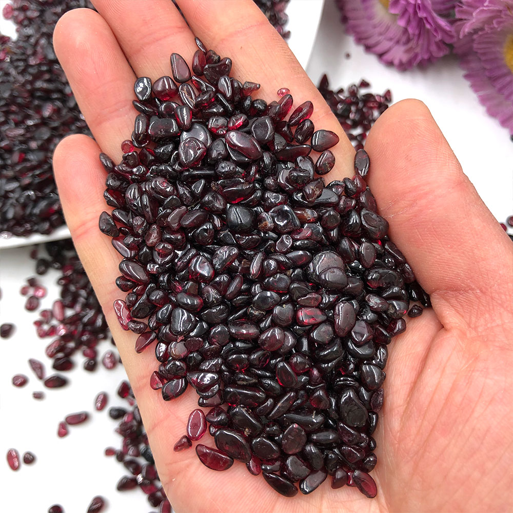 50g/Pack Lot Natural Red Garne - Aquarium Fish Names ulasan dan harga