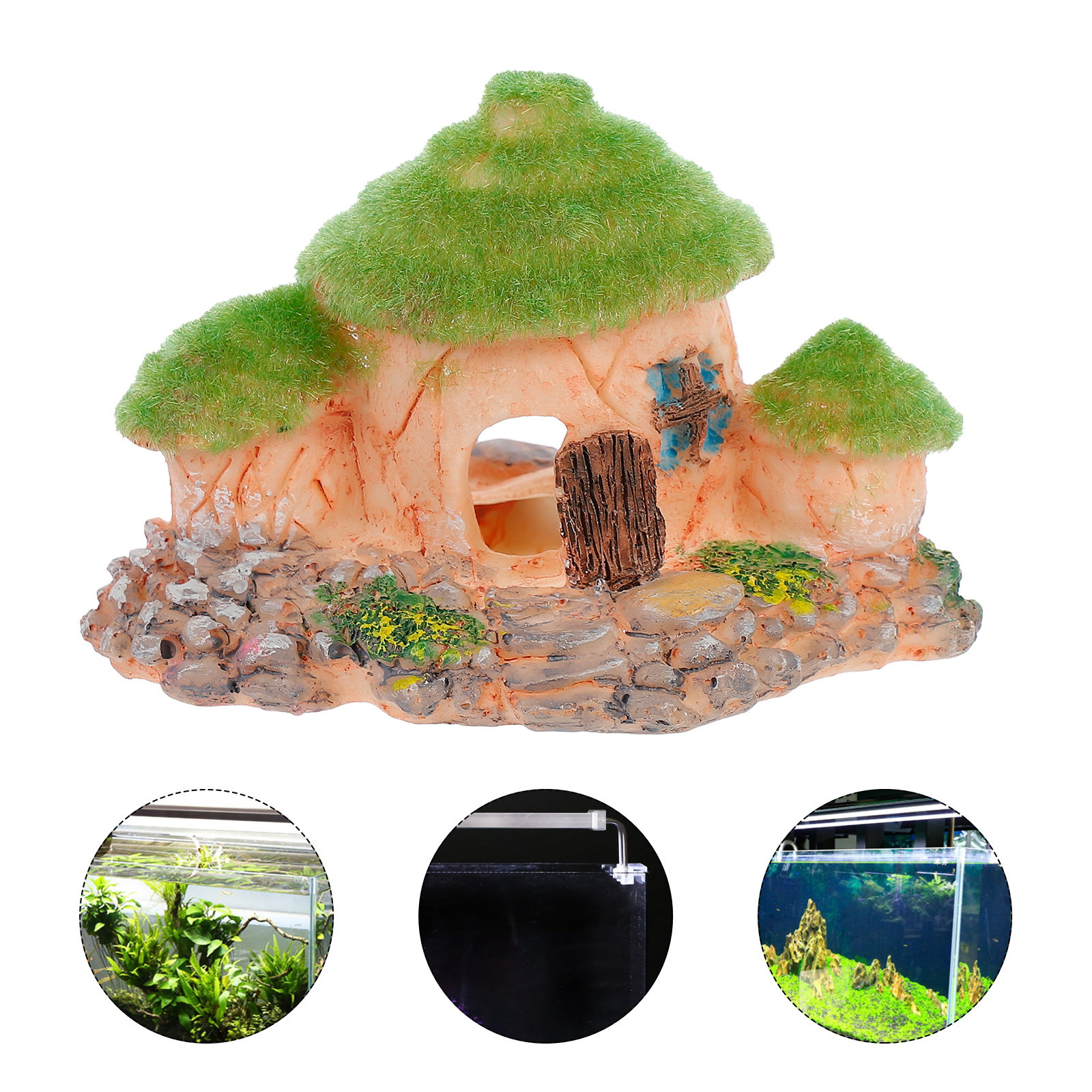 Unique Fish Decor Aquarium Orn - Aquarium Fish Unique ulasan dan harga