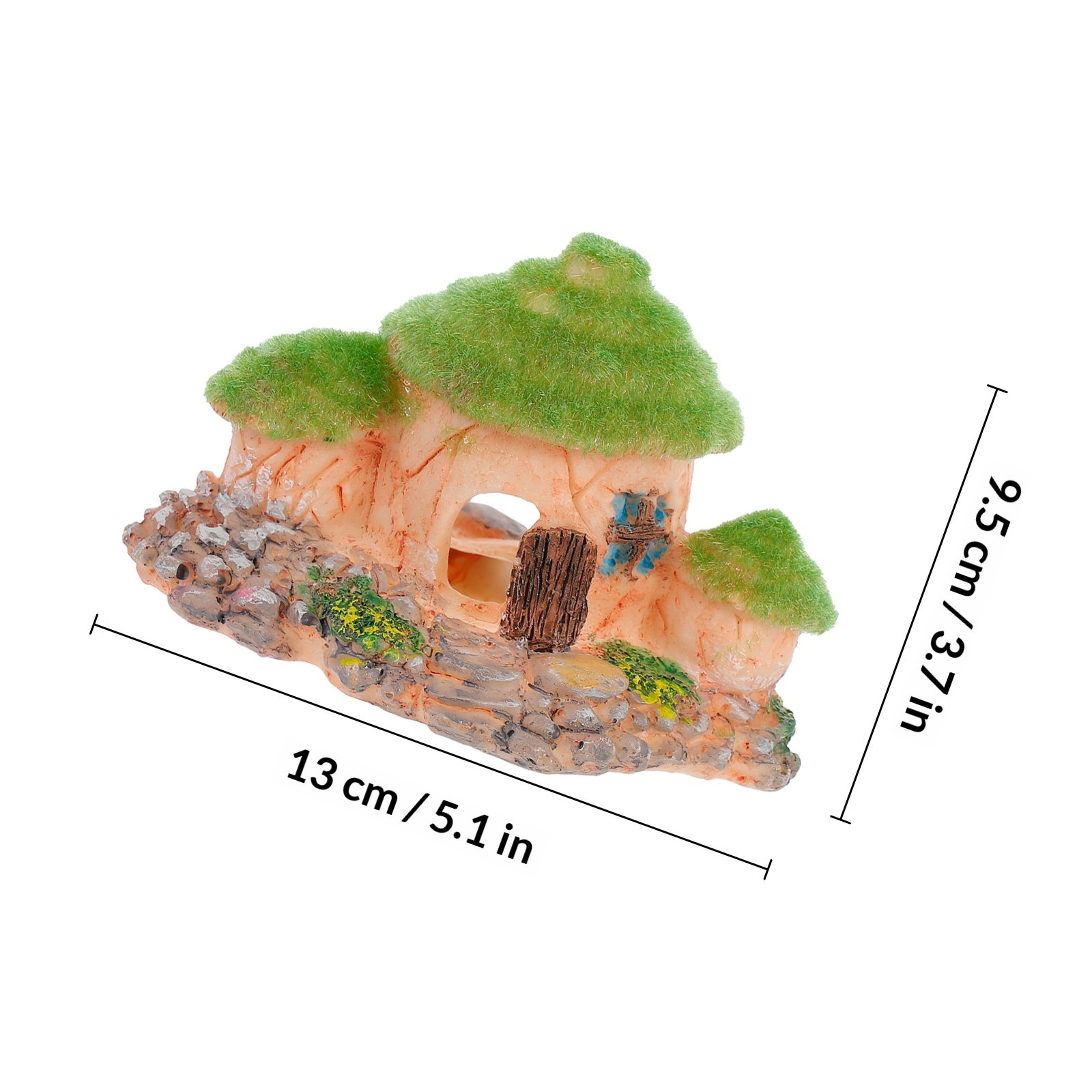 Unique Fish Decor Aquarium Orn - Aquarium Fish Unique ulasan dan harga