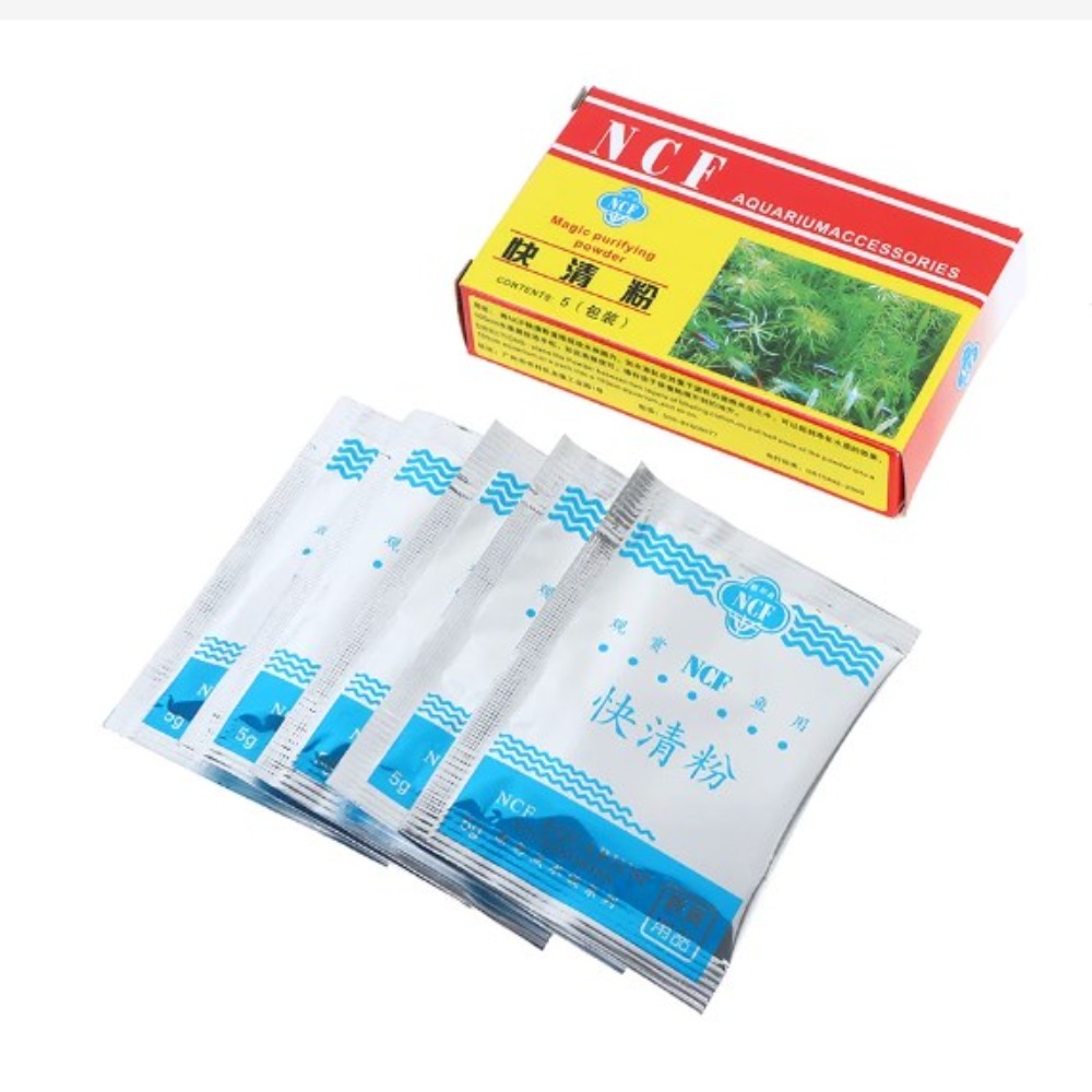 5Pack/Box Aquarium Water Magic - Box Fish In Aquarium ulasan dan harga