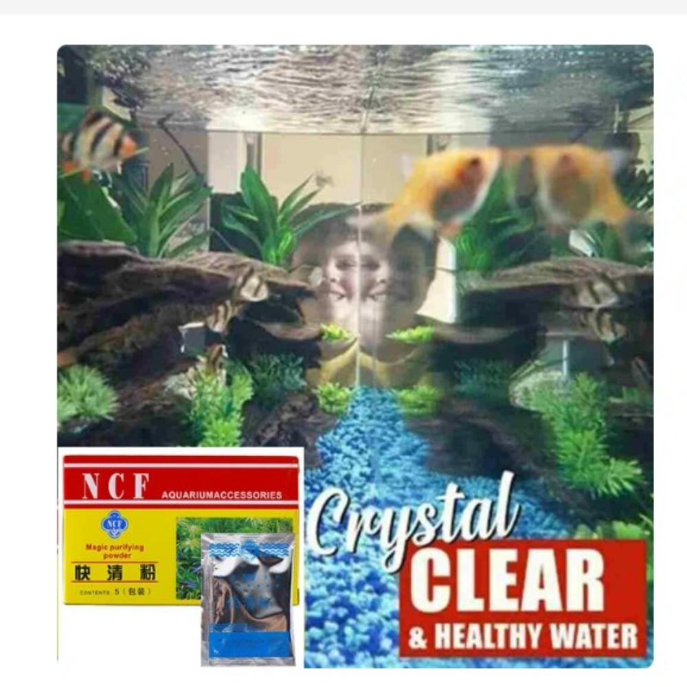 5Pack/Box Aquarium Water Magic - Box Fish In Aquarium ulasan dan harga