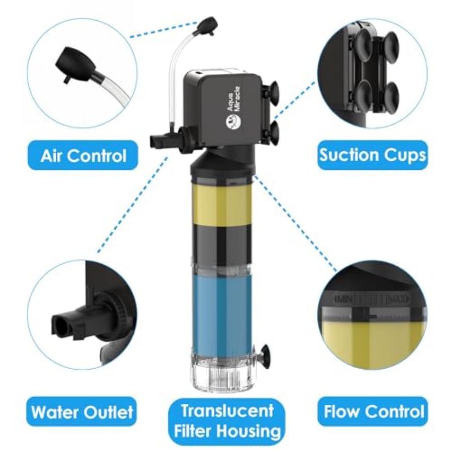 Internal Power Filter for 40-1 - Aquarium Fish Rate ulasan dan harga