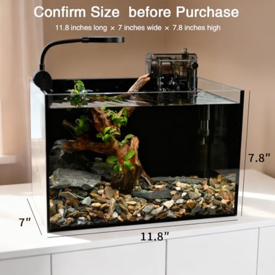 Nano Nature Aquarium Kit2.8 Ga - Aquarium Fish Keeping ulasan dan harga