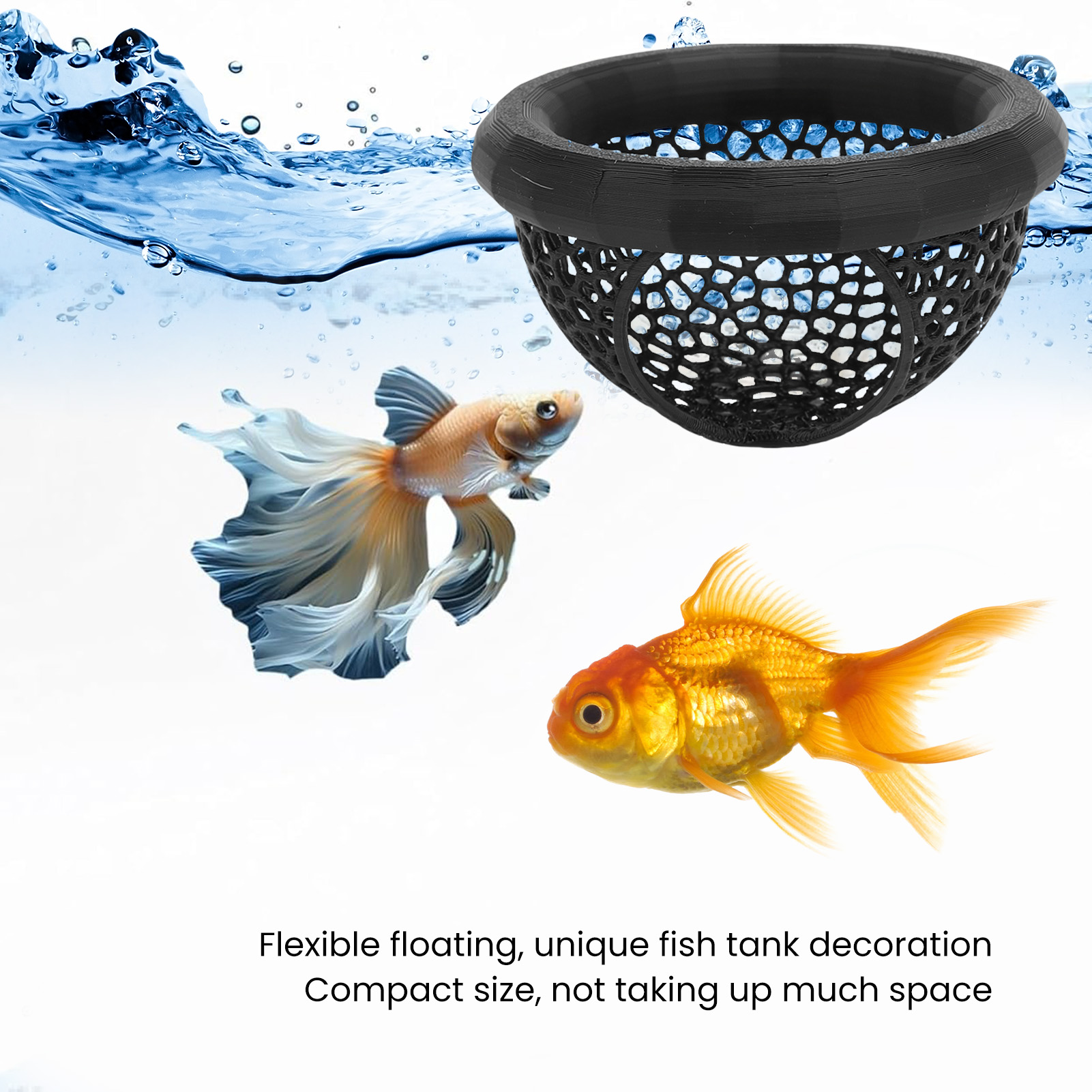 Floating Fish Hideout Multifun - Fish Toys For Aquarium ulasan dan harga
