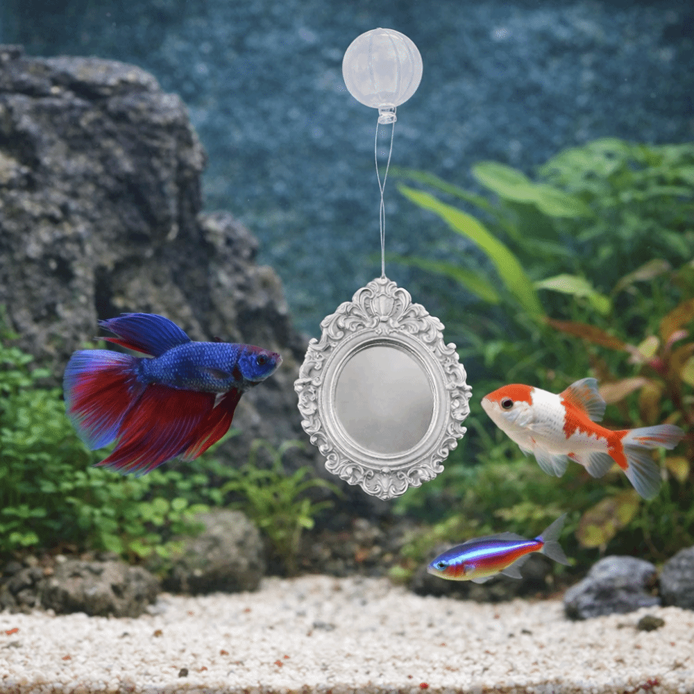 Funny Retro Style Betta Fish T - Fish Toys For Aquarium ulasan dan harga