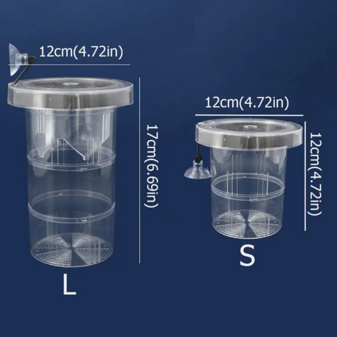 Acrylic Floating Fish Breeding - Box Fish In Aquarium ulasan dan harga
