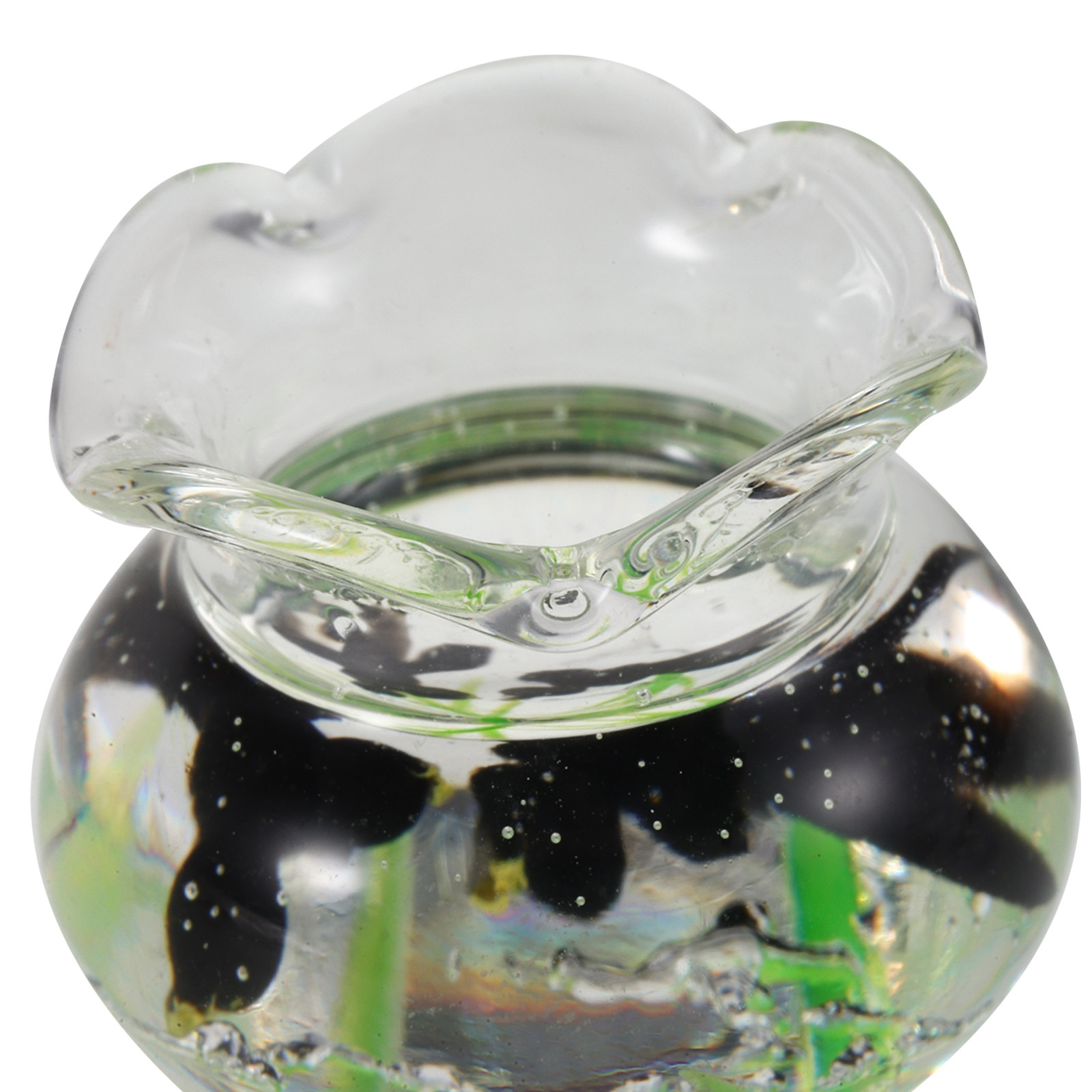 Miniature Resin Fish Bowl Roun - Fish Toy In Aquarium ulasan dan harga