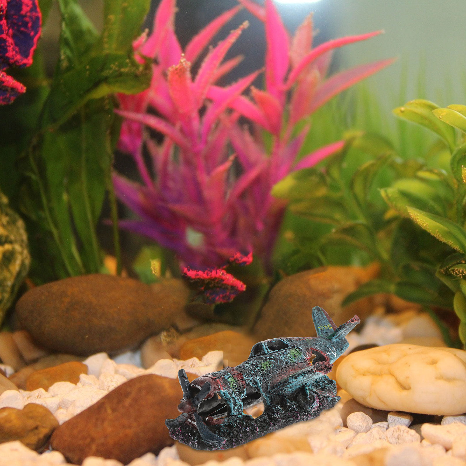 Underwater Decoration Unique A - Aquarium Fish Unique ulasan dan harga