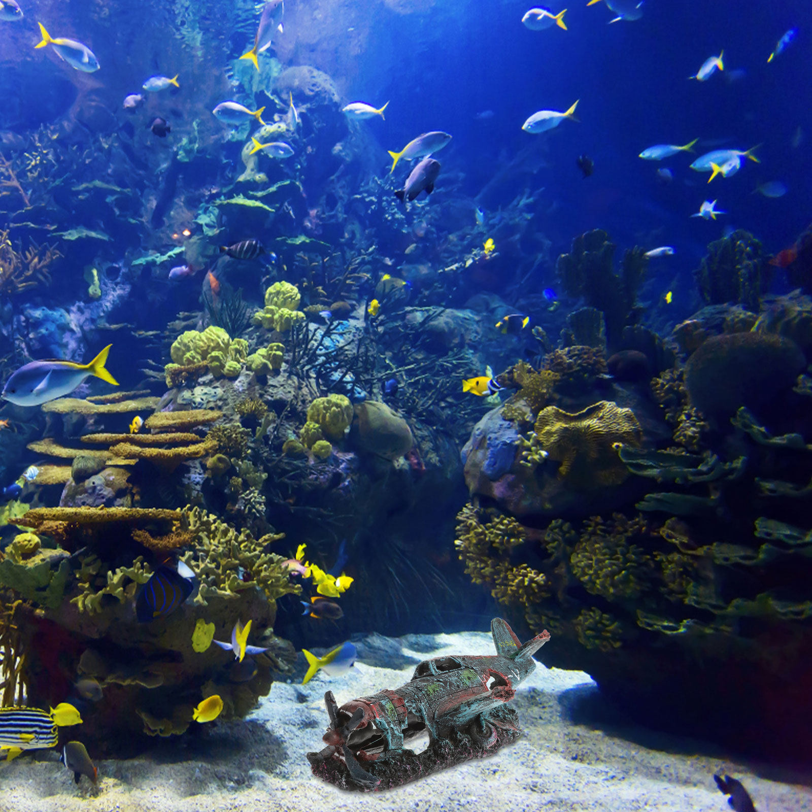Underwater Decoration Unique A - Aquarium Fish Unique ulasan dan harga